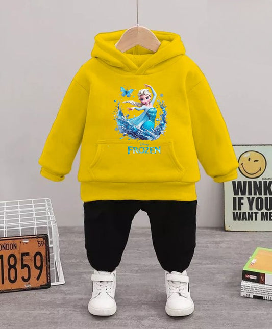 'Frozen' Elsa Character Winter Hoodie & Joggers