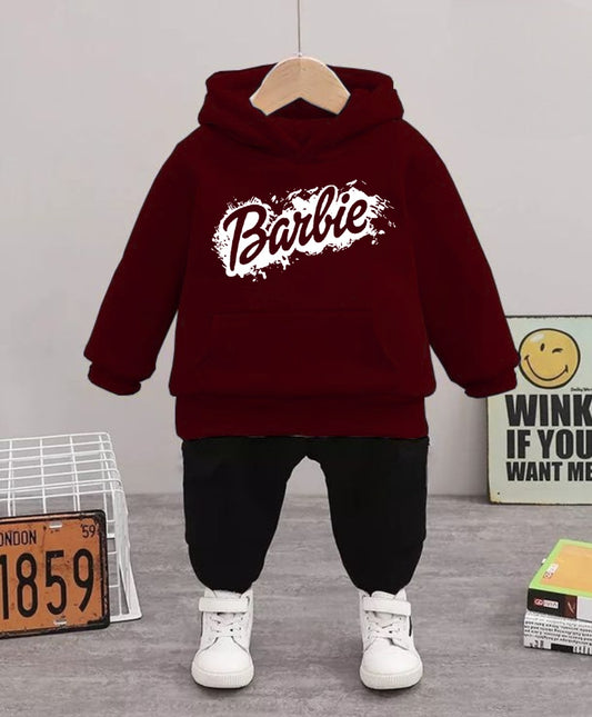 'Barbie' Logo Kids' Winter Pullover
